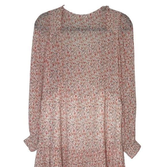 Gentle Fawn - Charlize Long Sleeve Dress Floral Print- Size Medium - Picture 9 of 12